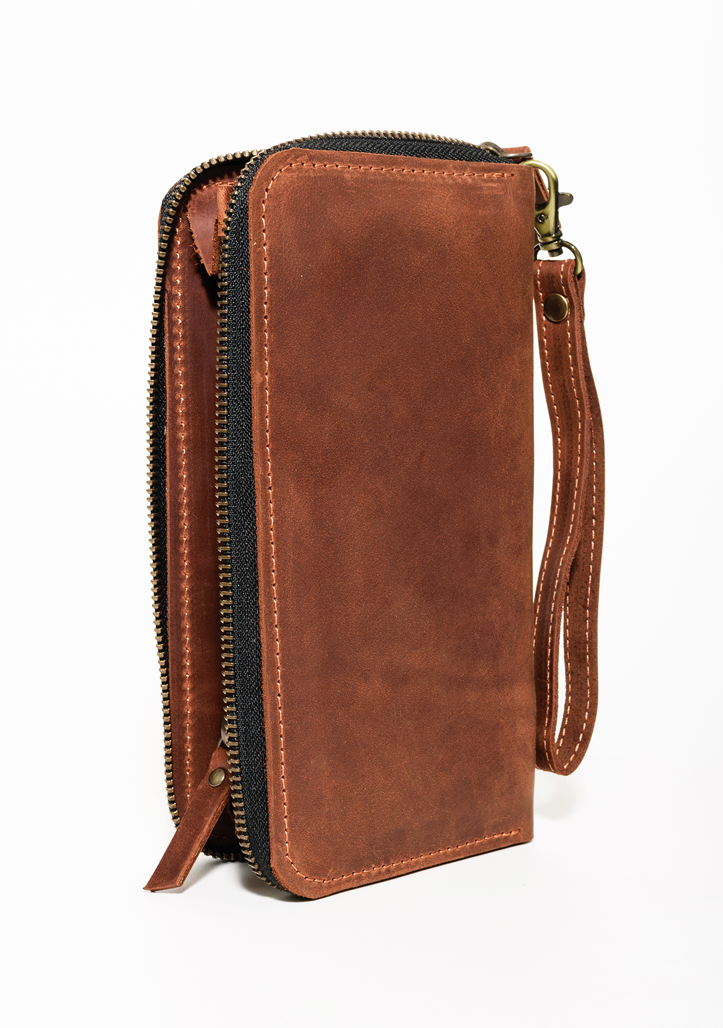 Гаманець шкіряний на блискавці DNK Leather DNK-LW-01-col.N Гаманець шкіряний на блискавці DNK Leather DNK-LW-01-col.N