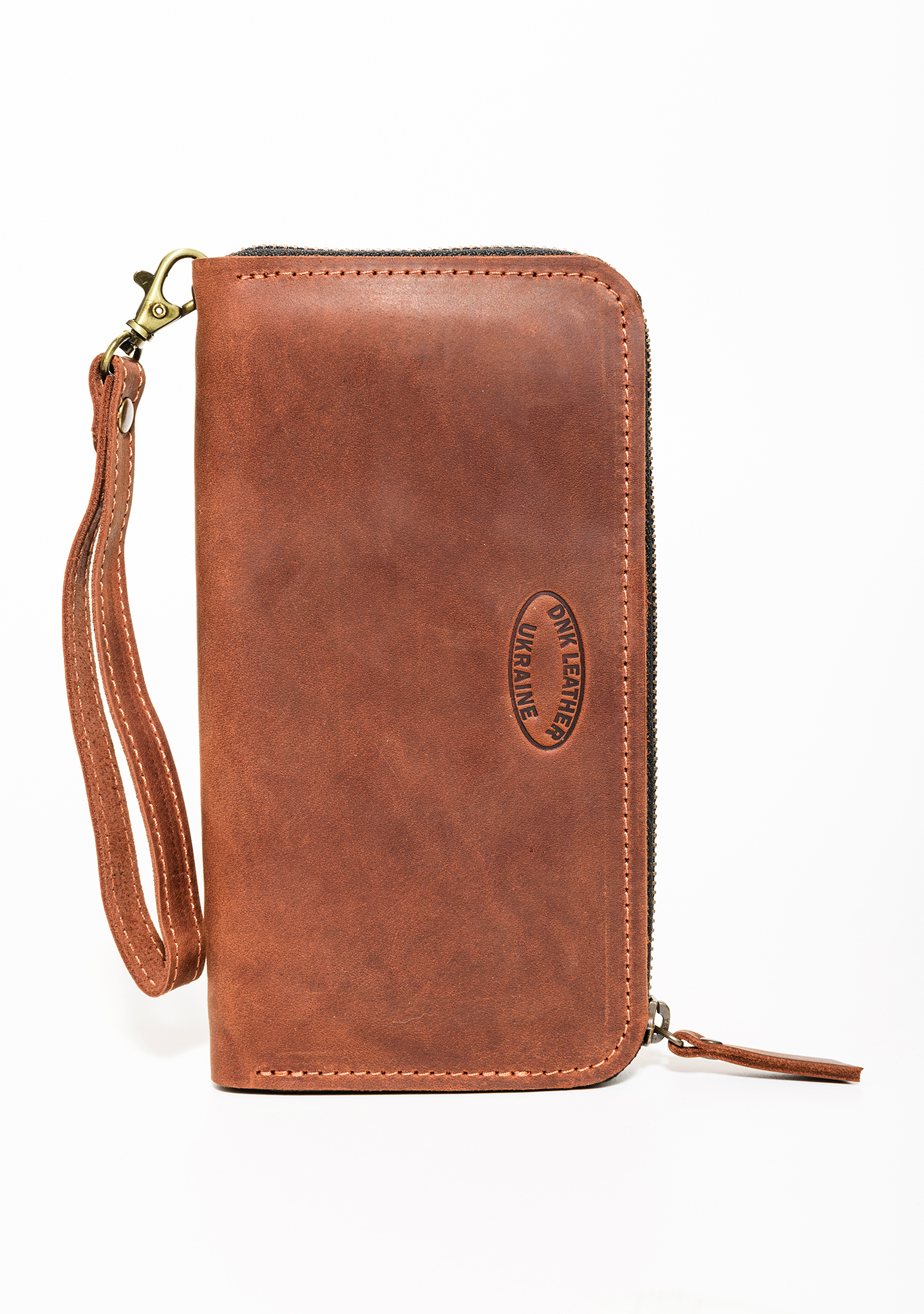 Гаманець шкіряний на блискавці DNK Leather DNK-LW-01-col.N Гаманець шкіряний на блискавці DNK Leather DNK-LW-01-col.N