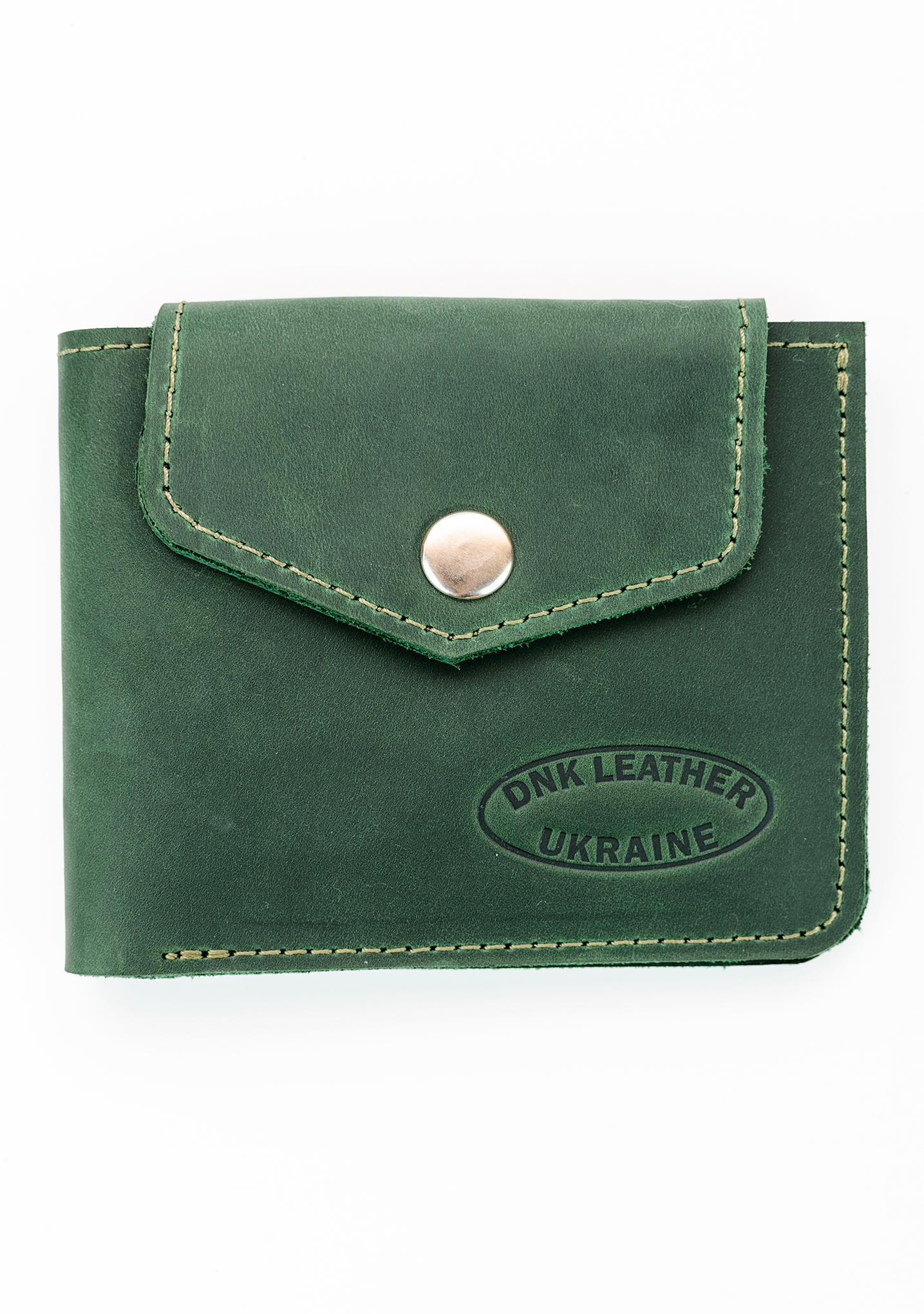Гаманець шкіряний DNK Leather DNK-LW-08-col.C зелений Гаманець шкіряний DNK Leather DNK-LW-08-col.C зелений