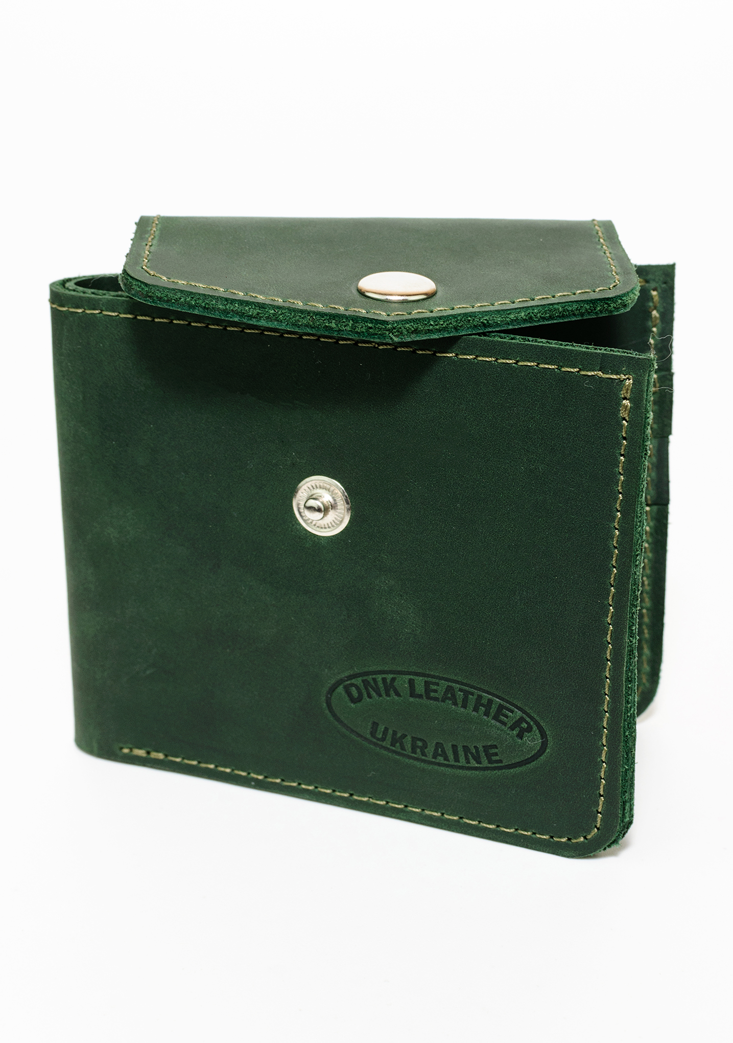 Гаманець шкіряний DNK Leather DNK-LW-08-col.C зелений Гаманець шкіряний DNK Leather DNK-LW-08-col.C зелений