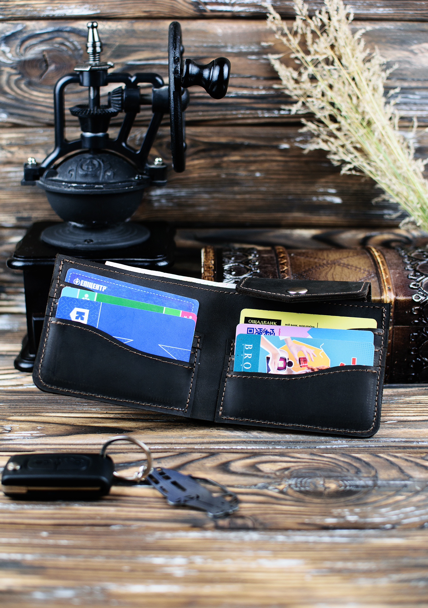 Гаманець шкіряний DNK Leather DNK-LW-08-col.F коричневий Гаманець шкіряний DNK Leather DNK-LW-08-col.F коричневий