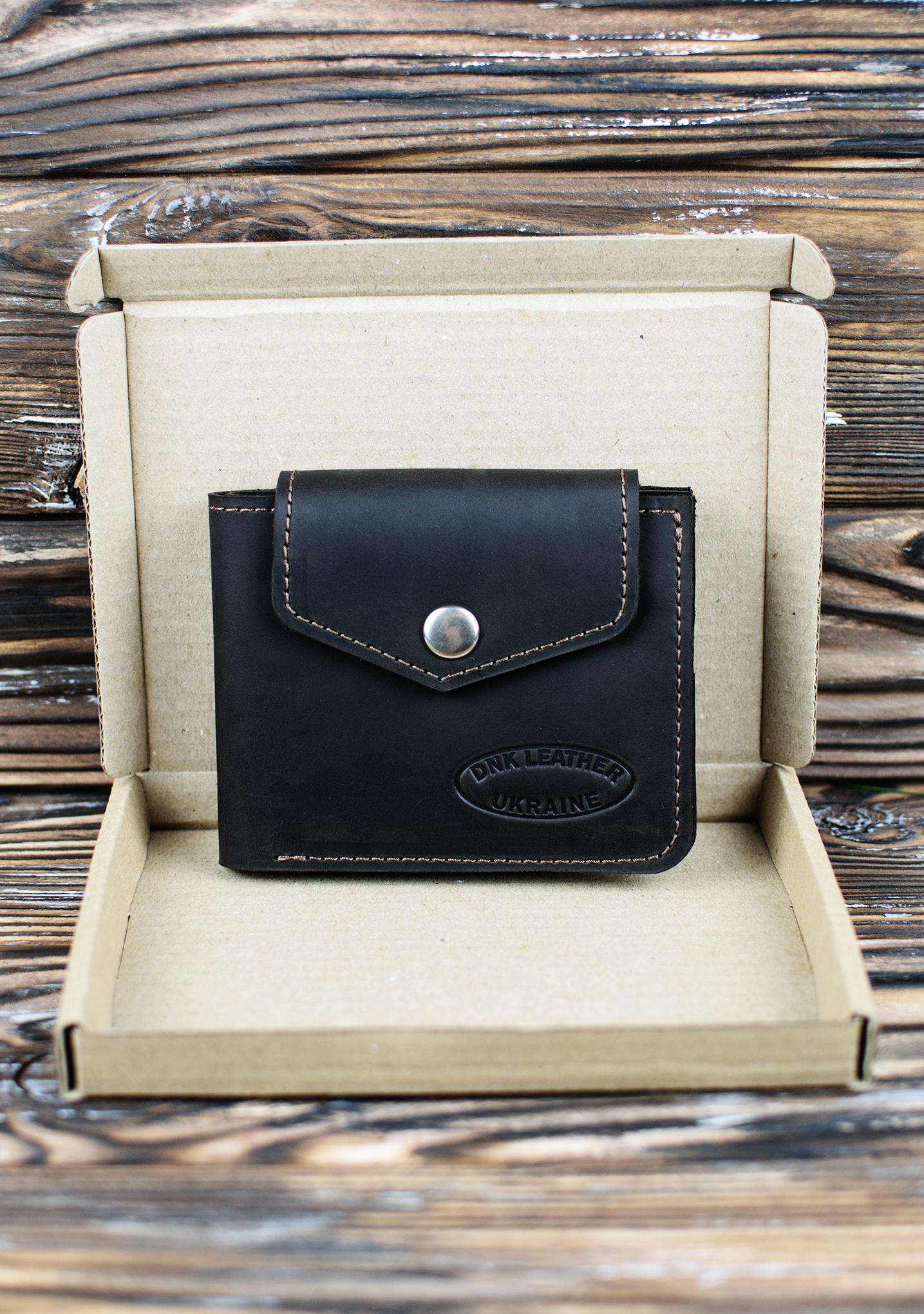 Гаманець шкіряний DNK Leather DNK-LW-08-col.F коричневий Гаманець шкіряний DNK Leather DNK-LW-08-col.F коричневий
