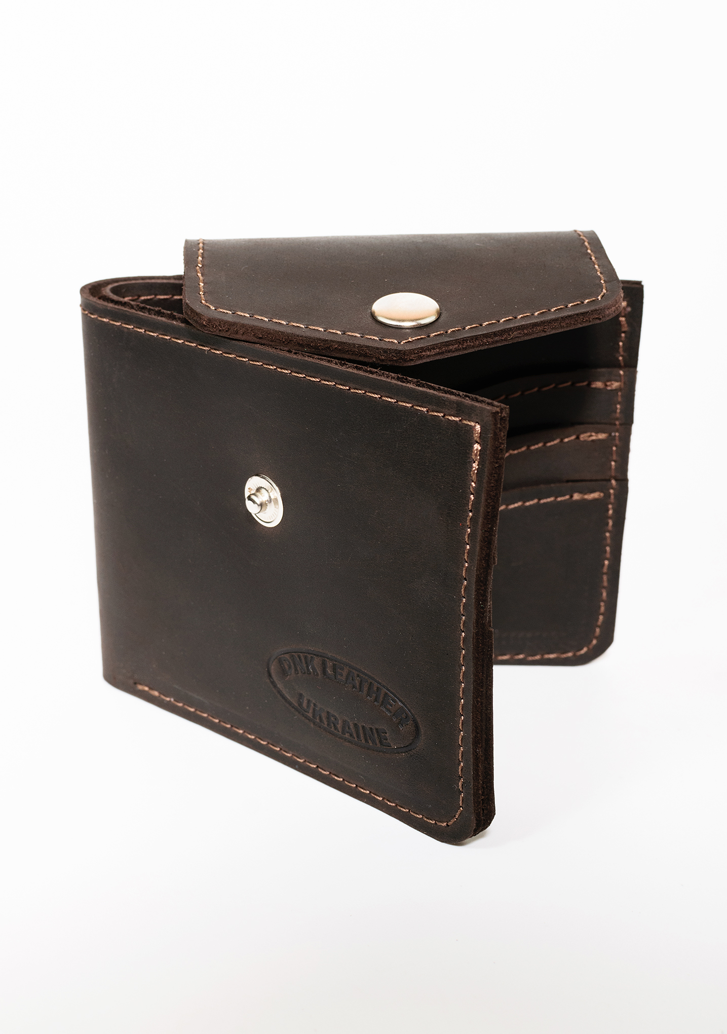 Гаманець шкіряний DNK Leather DNK-LW-08-col.F коричневий Гаманець шкіряний DNK Leather DNK-LW-08-col.F коричневий