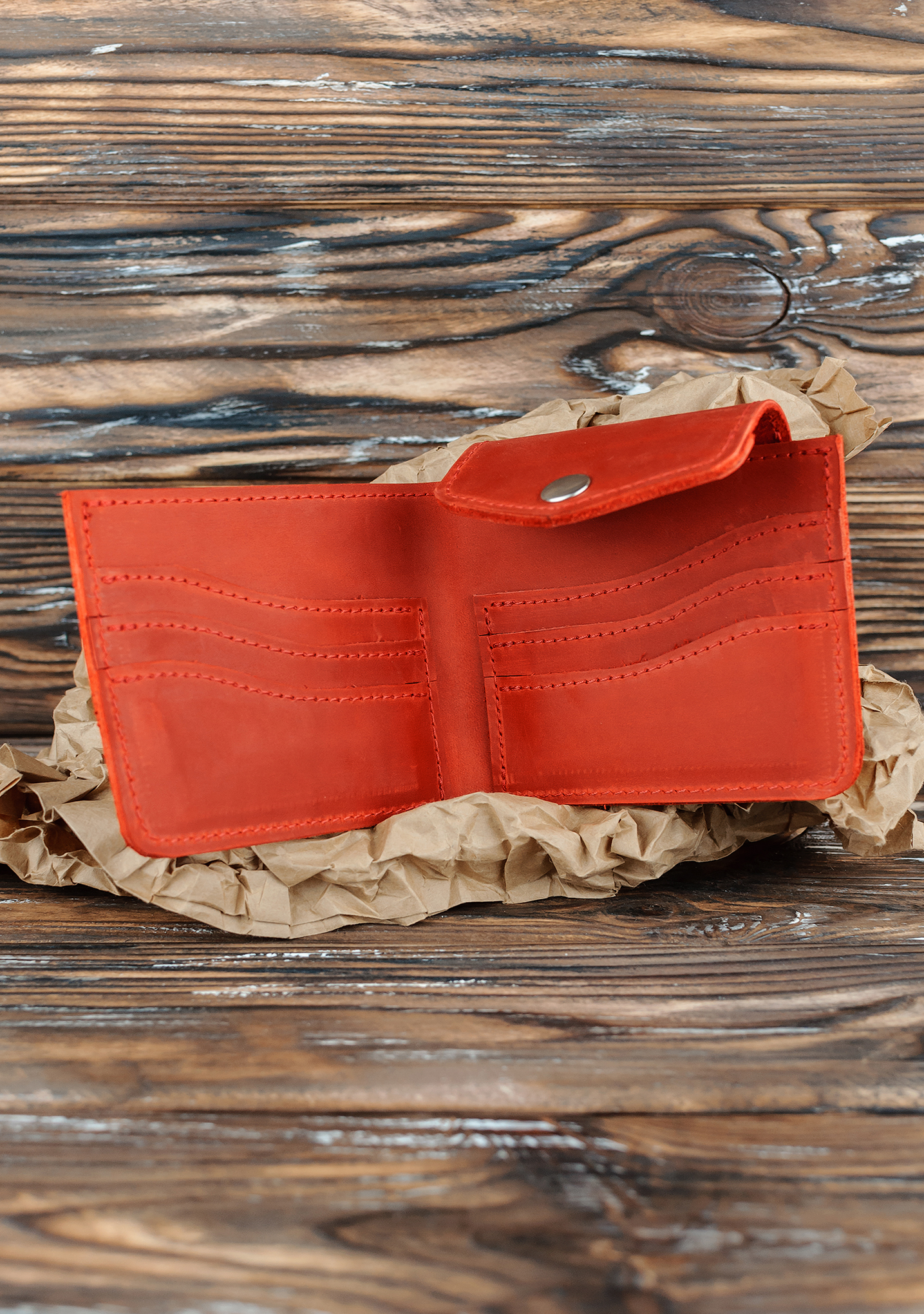 Гаманець шкіряний DNK Leather DNK-LW-08-col.H червоний Гаманець шкіряний DNK Leather DNK-LW-08-col.H червоний
