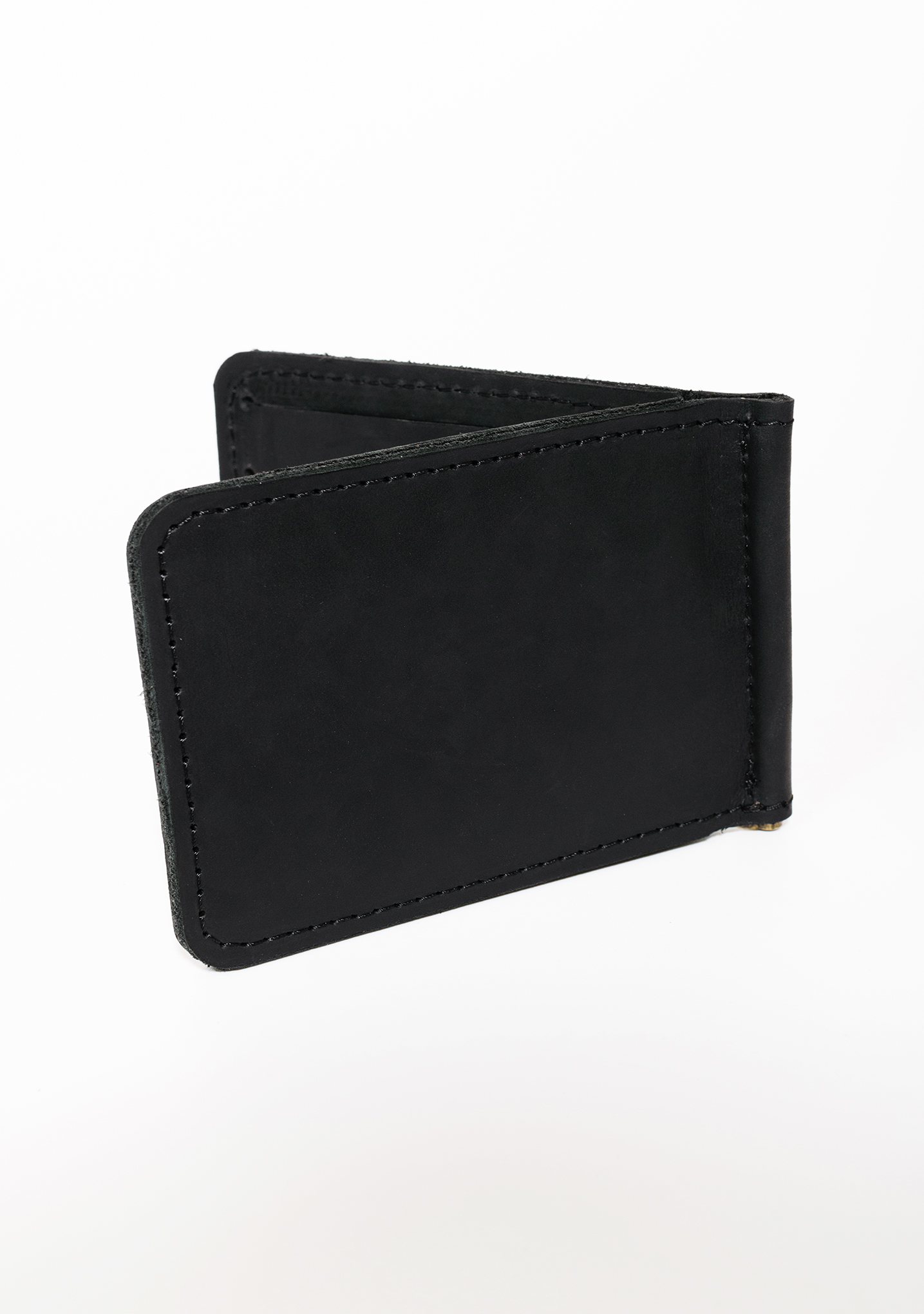 Затиск шкіряний для купюр DNK Leather DNK-LW-09-col.J чорний Затиск шкіряний для купюр DNK Leather DNK-LW-09-col.J чорний