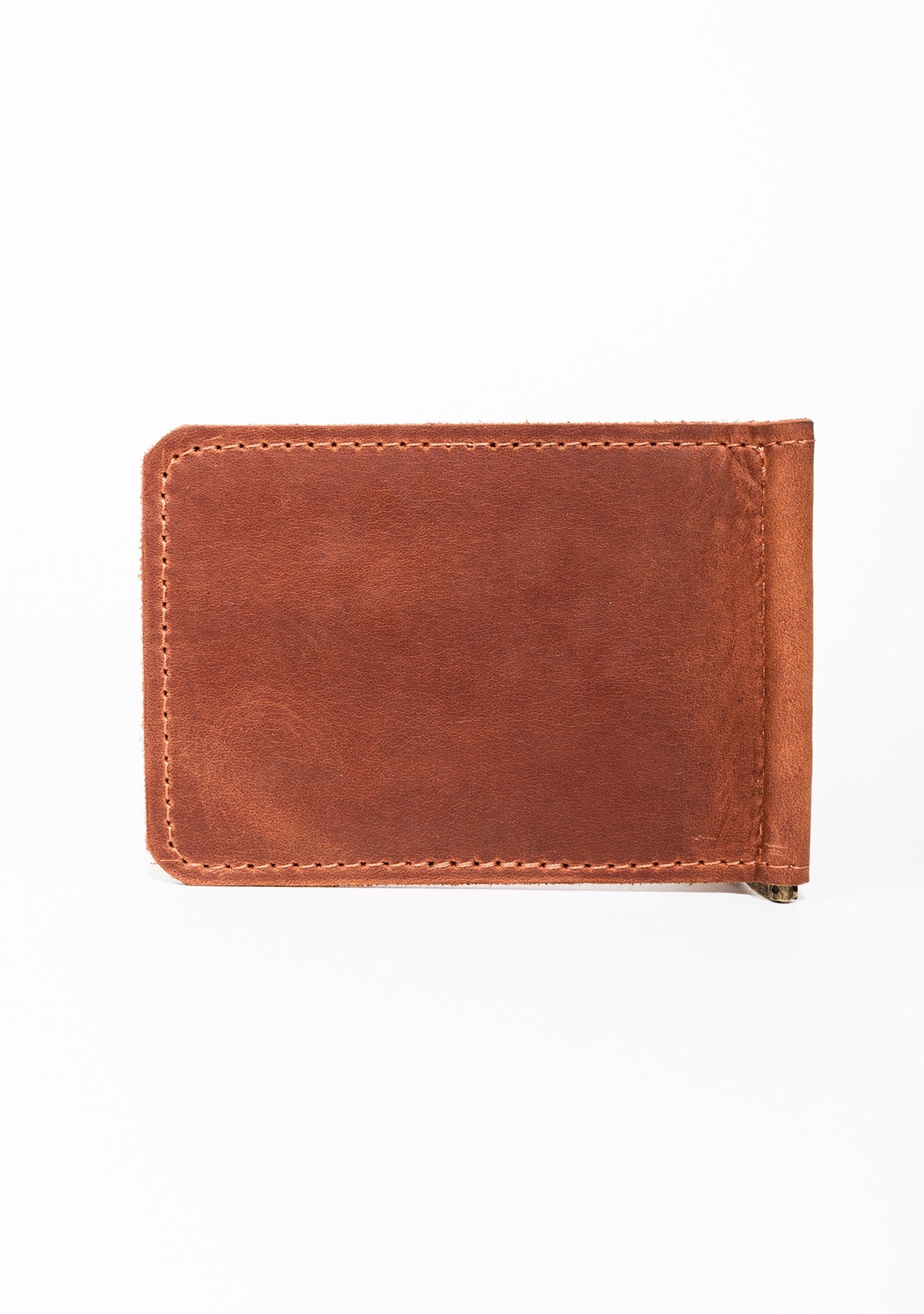 Затиск шкіряний для купюр DNK Leather DNK-LW-09-col.N рудий Затиск шкіряний для купюр DNK Leather DNK-LW-09-col.N рудий