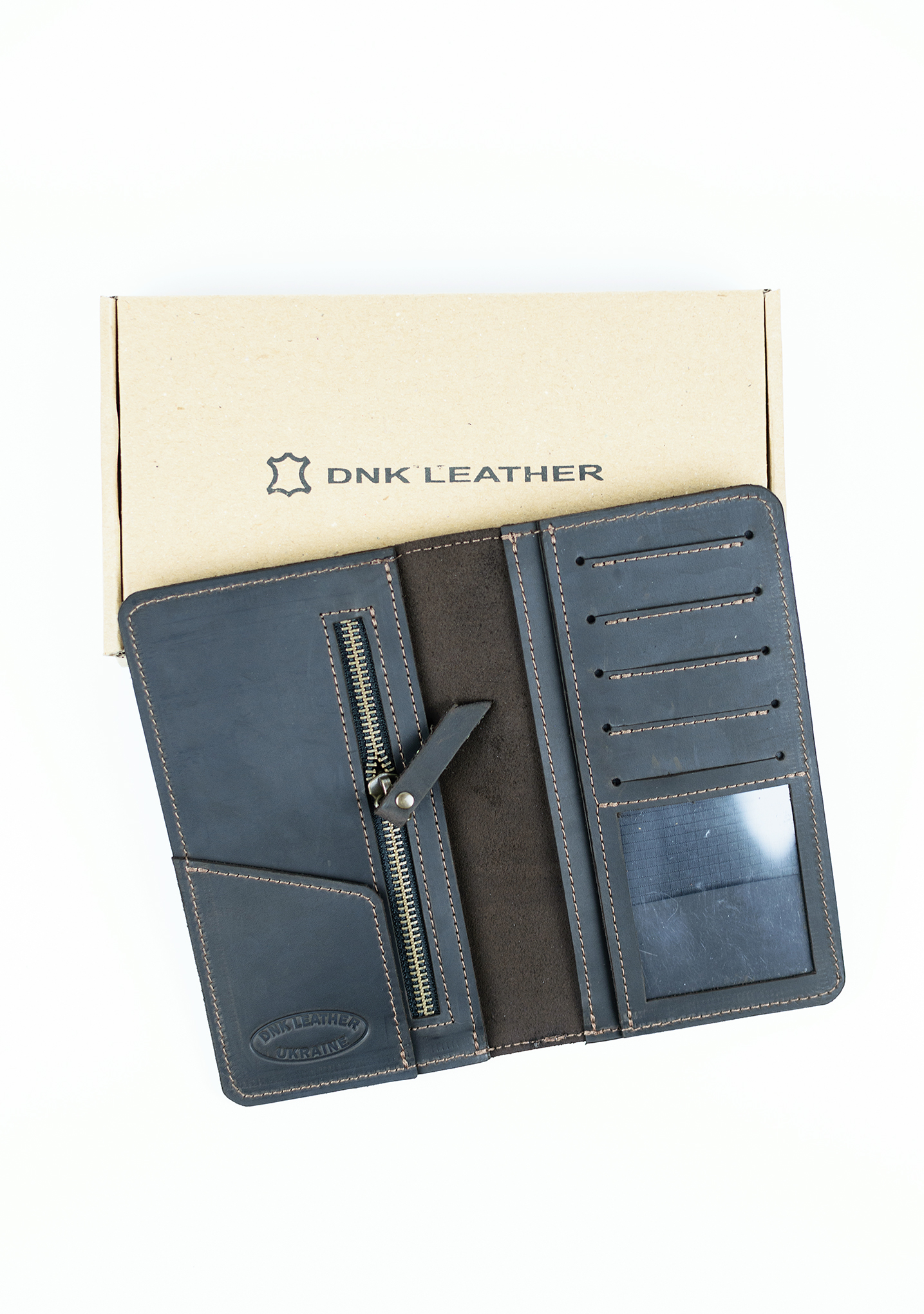 Гаманець шкіряний DNK Leather DNK-LW-11-col.F коричневий Гаманець шкіряний DNK Leather DNK-LW-11-col.F коричневий