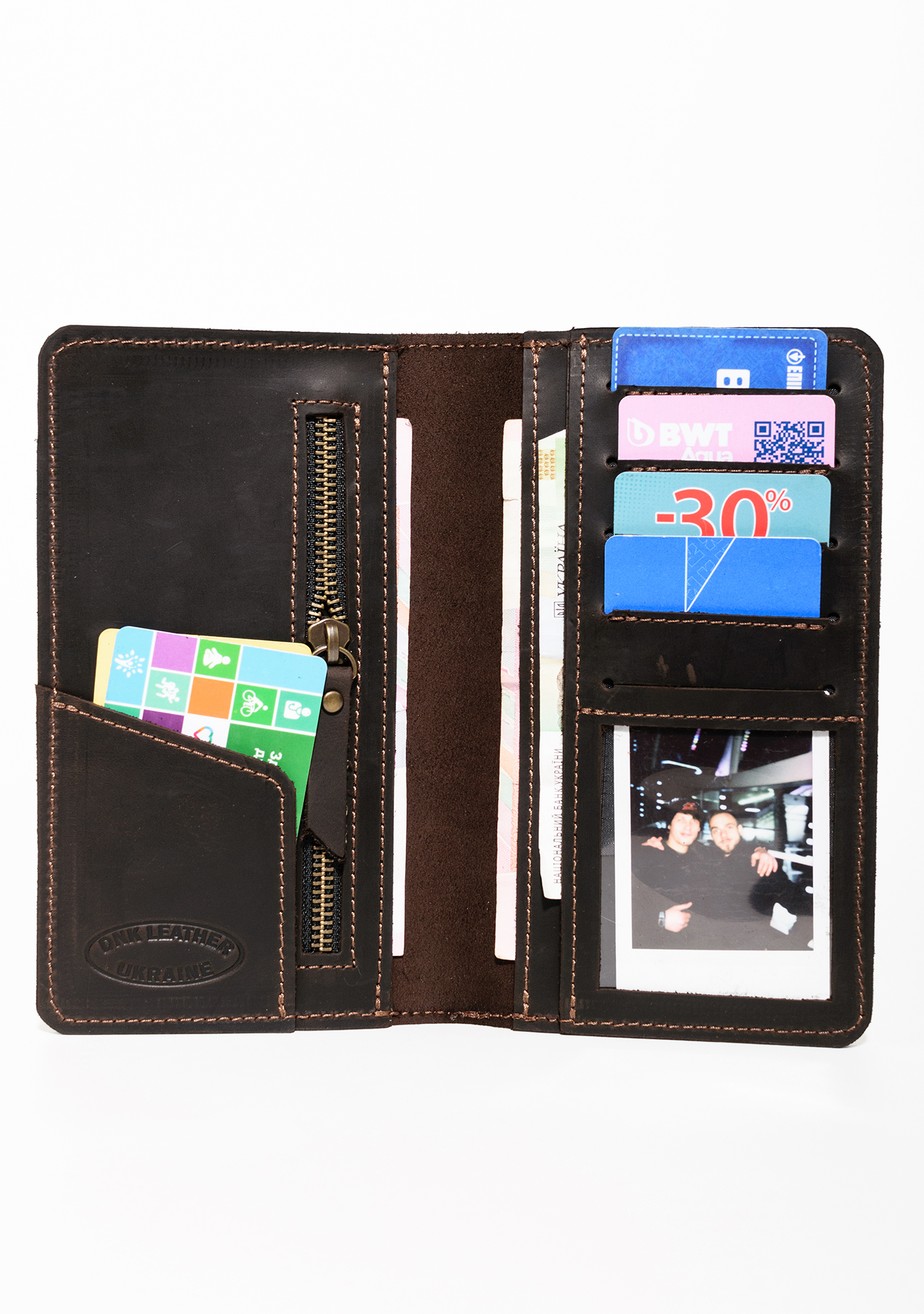 Гаманець шкіряний DNK Leather DNK-LW-11-col.F коричневий Гаманець шкіряний DNK Leather DNK-LW-11-col.F коричневий