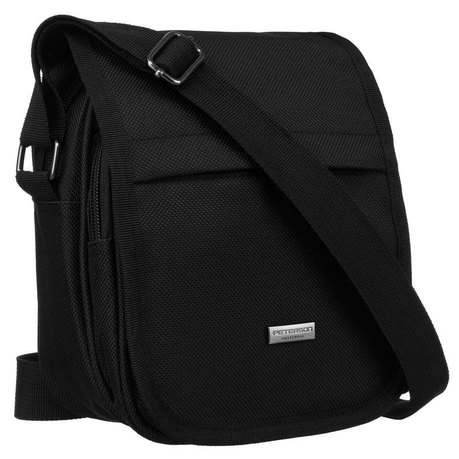 Сумка чоловіча PETERSON PTN-6524-BLACK Сумка чоловіча PETERSON PTN-6524-BLACK
