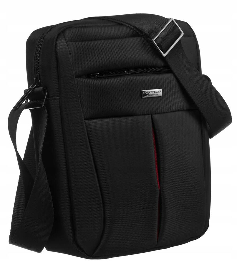 Сумка чоловіча PETERSON PTN-73202-BLACK Сумка чоловіча PETERSON PTN-73202-BLACK