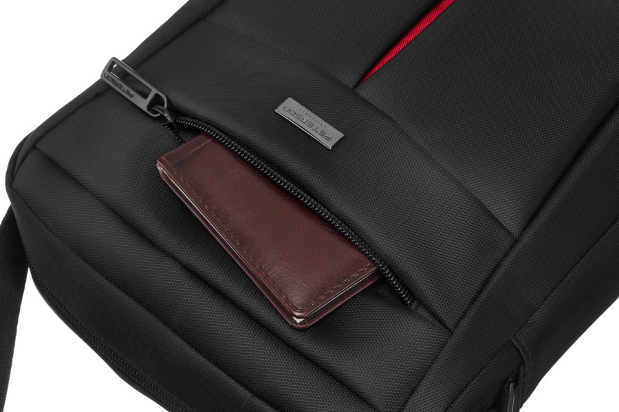 Сумка чоловіча PETERSON PTN-73202-BLACK Сумка чоловіча PETERSON PTN-73202-BLACK