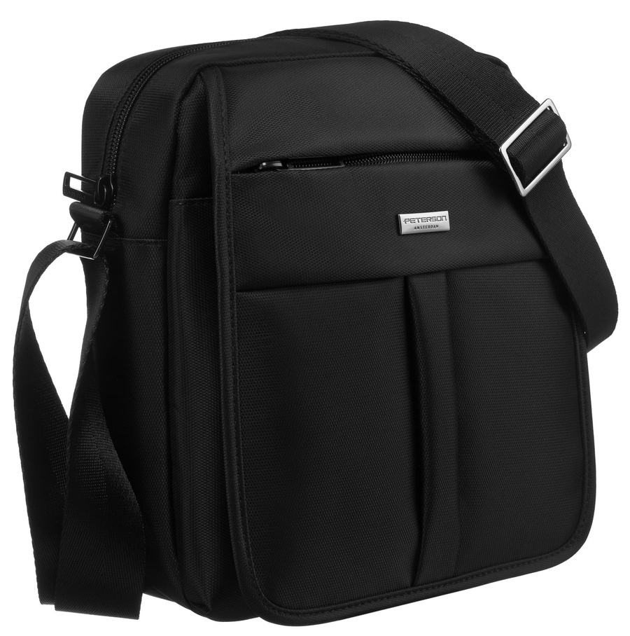 Сумка чоловіча PETERSON PTN-73204-BLACK Сумка чоловіча PETERSON PTN-73204-BLACK
