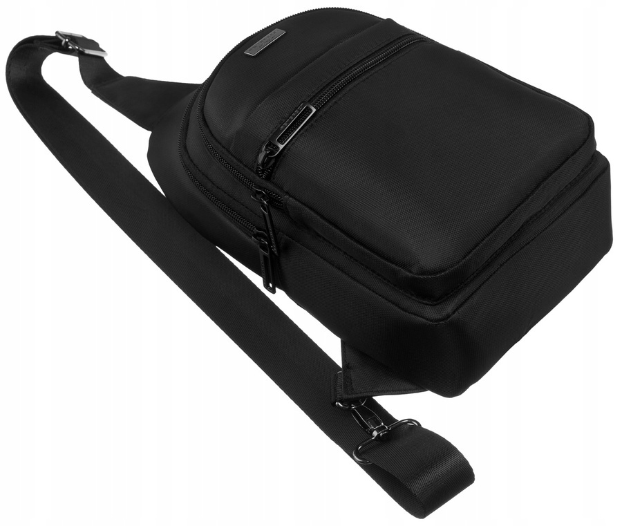 Сумка-слінг чоловіча PETERSON PTN-73206-BLACK Сумка-слінг чоловіча PETERSON PTN-73206-BLACK