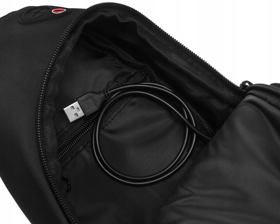 Сумка-слінг чоловіча PETERSON PTN-73206-BLACK Сумка-слінг чоловіча PETERSON PTN-73206-BLACK
