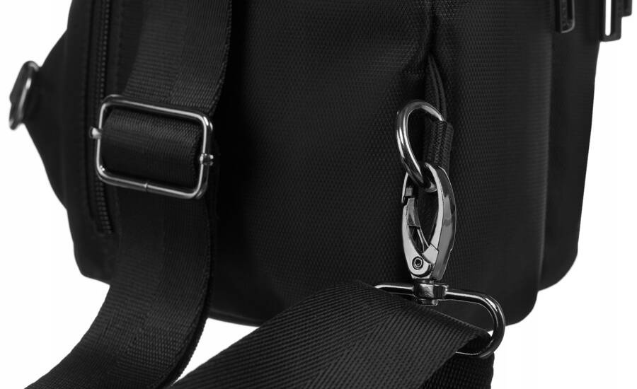 Сумка-слінг чоловіча PETERSON PTN-73206-BLACK Сумка-слінг чоловіча PETERSON PTN-73206-BLACK