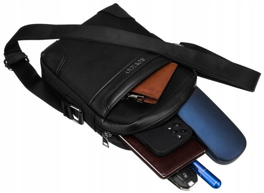 Сумка чоловіча Rovicky R-1501-BLACK Сумка чоловіча Rovicky R-1501-BLACK
