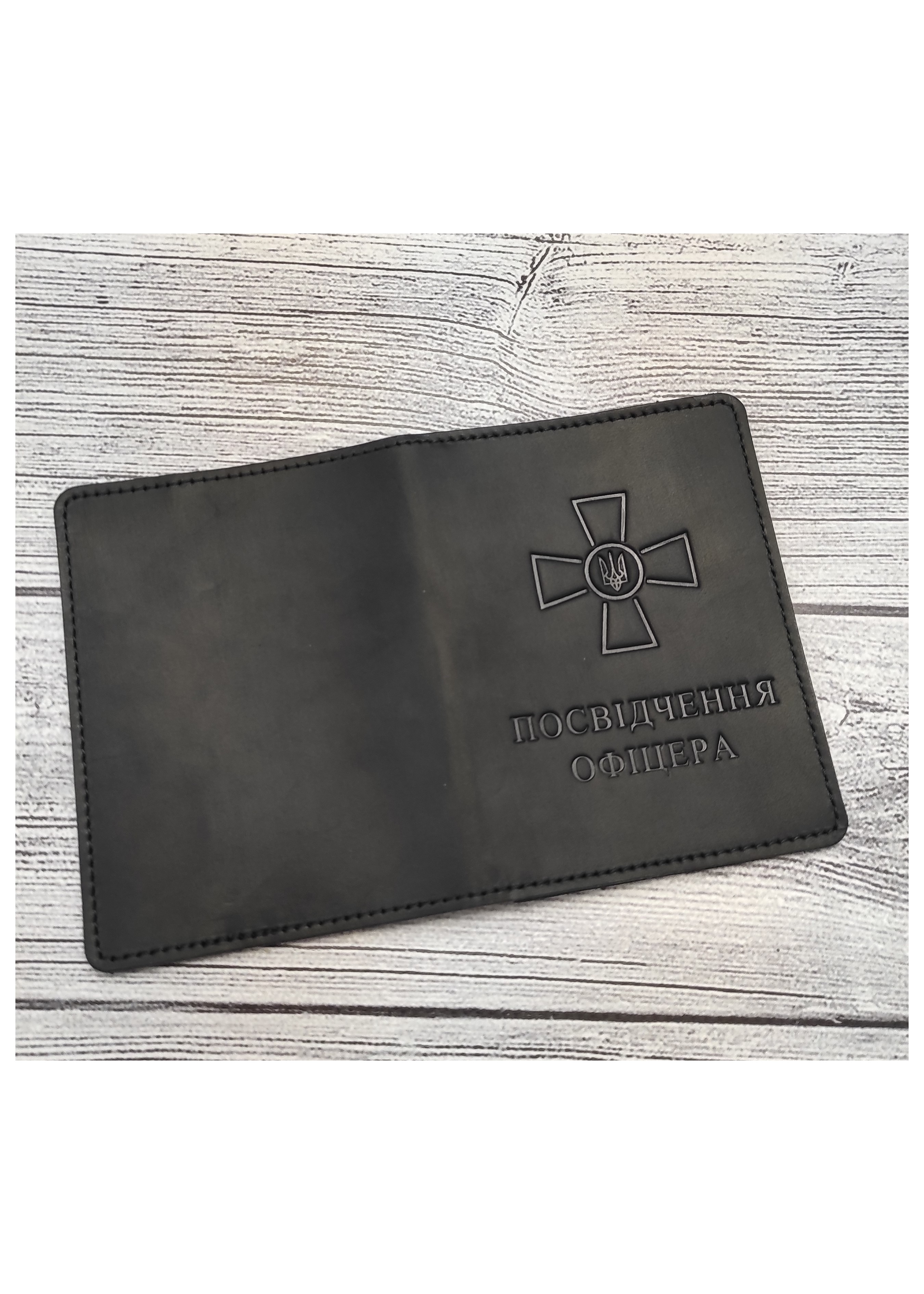 Набір обкладинок для посвідчення УБД та посвідчення офіцера DNK Leather SET-UBD-Officer-col.J чорний Набір обкладинок для посвідчення УБД та посвідчення офіцера DNK Leather SET-UBD-Officer-col.J чорний