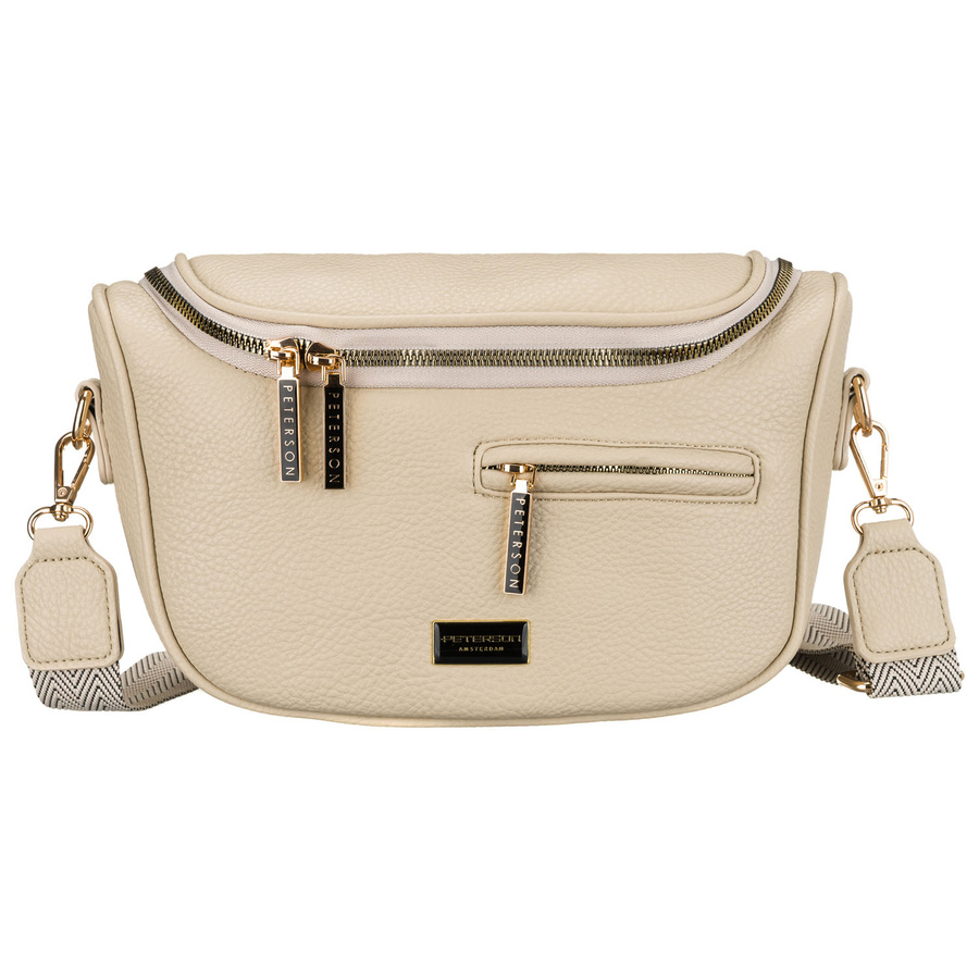 Сумка жіноча поясна PETERSON PTN-MIS-04-Beige Сумка жіноча поясна PETERSON PTN-MIS-04-Beige