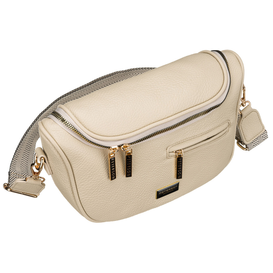 Сумка жіноча поясна PETERSON PTN-MIS-04-Beige Сумка жіноча поясна PETERSON PTN-MIS-04-Beige