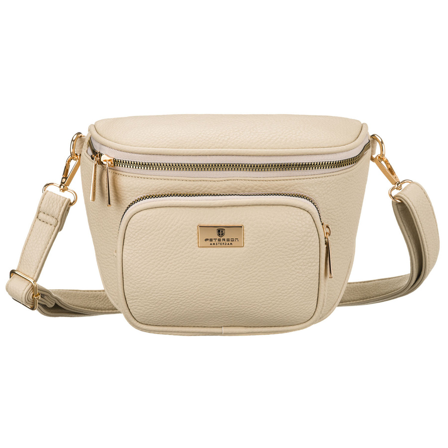 Сумка жіноча поясна PETERSON PTN-MIS-05-Beige Сумка жіноча поясна PETERSON PTN-MIS-05-Beige