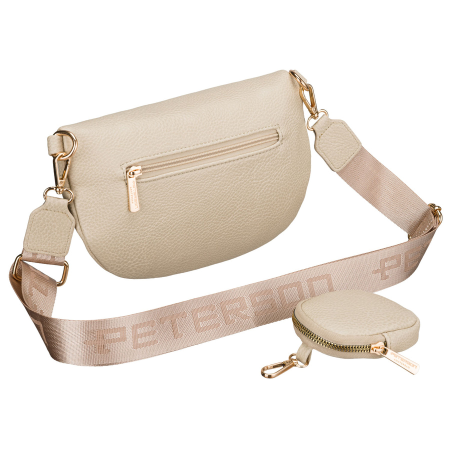 Сумка жіноча поясна PETERSON PTN-MIS-17-Beige Сумка жіноча поясна PETERSON PTN-MIS-17-Beige