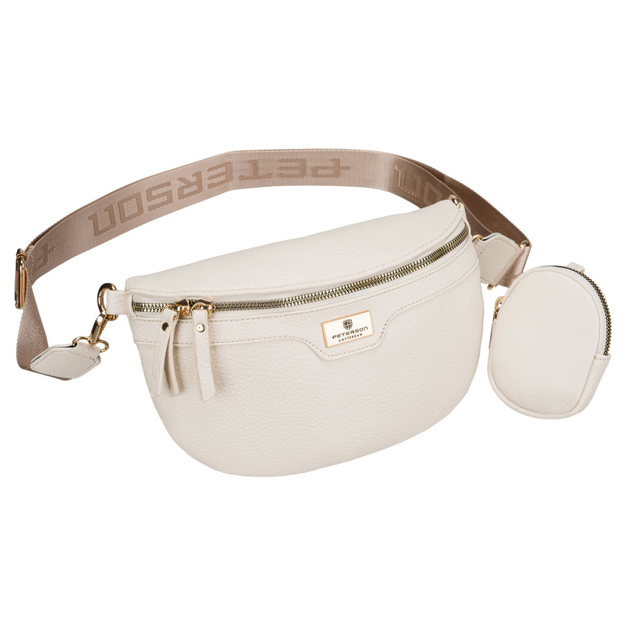 Сумка жіноча поясна PETERSON PTN-MIS-17-L.Beige