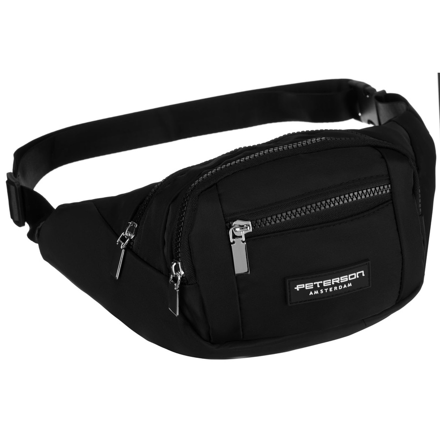 Сумка жіноча поясна PETERSON PTN-POM-S01-Black