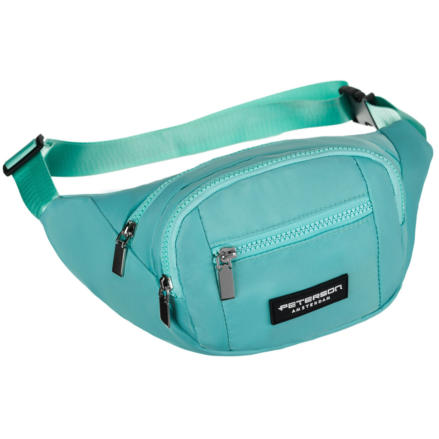 Сумка жіноча поясна PETERSON PTN-POM-S01-Turquoise