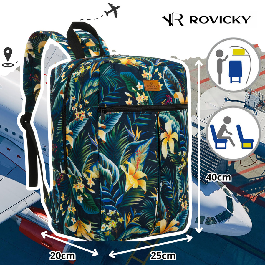 Дорожній рюкзак Rovicky RV-PL15602 зелений Дорожній рюкзак Rovicky RV-PL15602 зелений