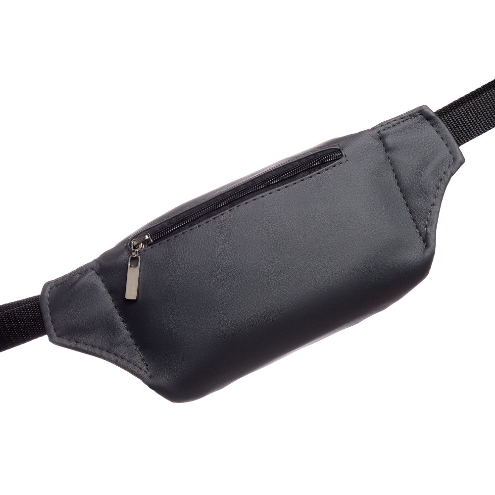 Жіноча сумка на пояс бананка Sambag Tirso MSH графітовий Жіноча сумка на пояс бананка Sambag Tirso MSH графітовий