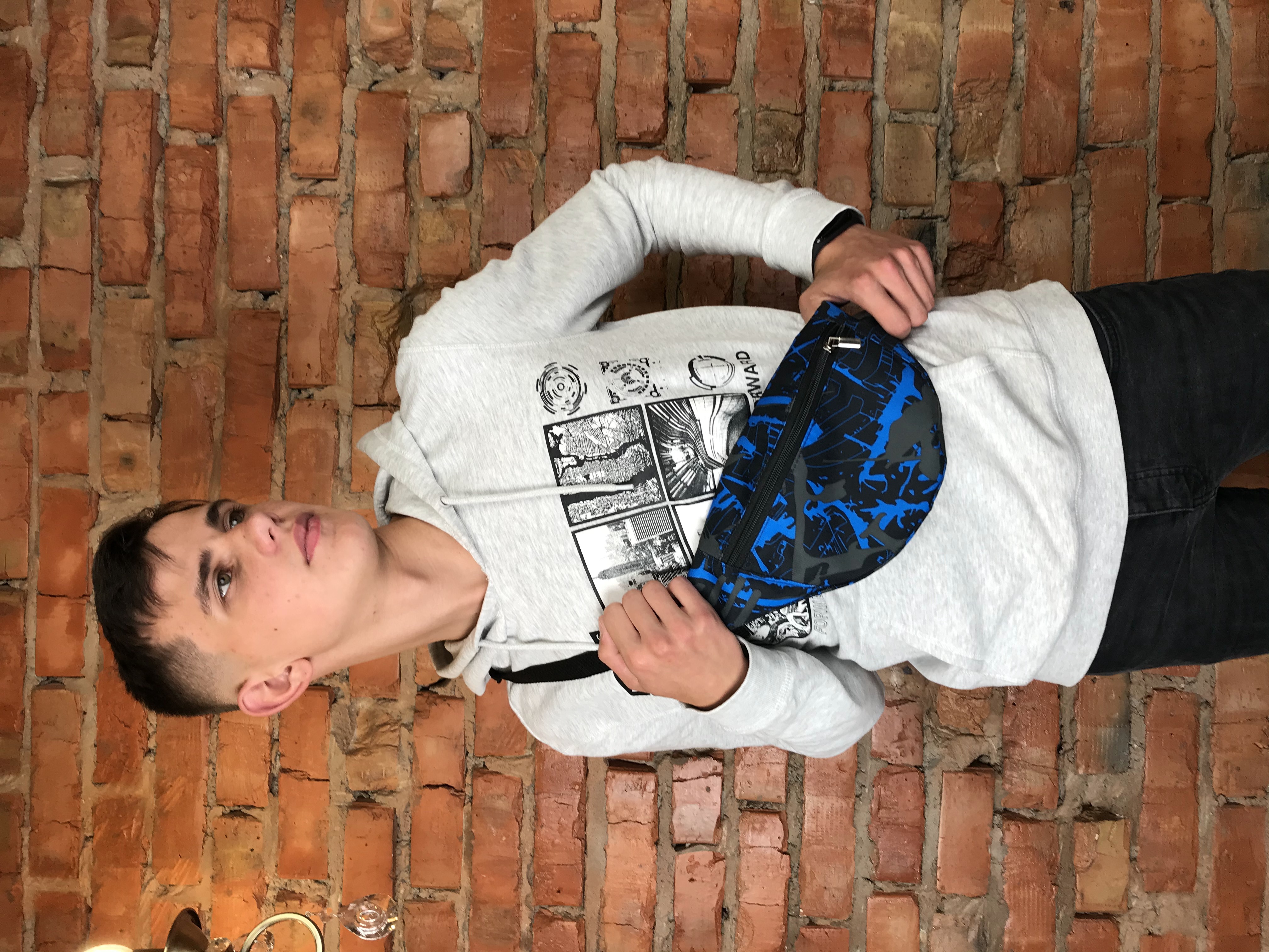 Сумка на пояс бананка Hoso MSH Electro Сумка на пояс бананка Hoso MSH Electro