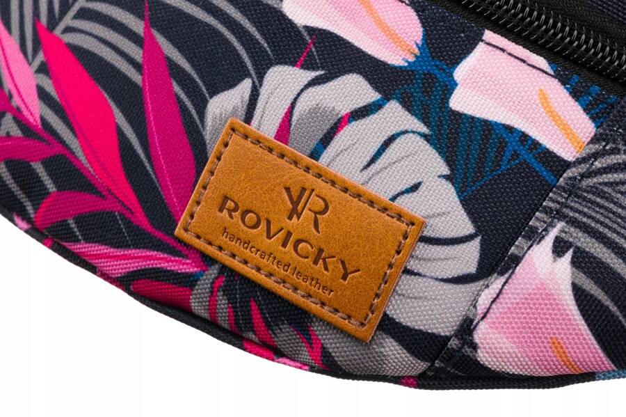 Сумка поясна жіноча Rovicky R-WB27-6749-04 чорно-синій Сумка поясна жіноча Rovicky R-WB27-6749-04 чорно-синій