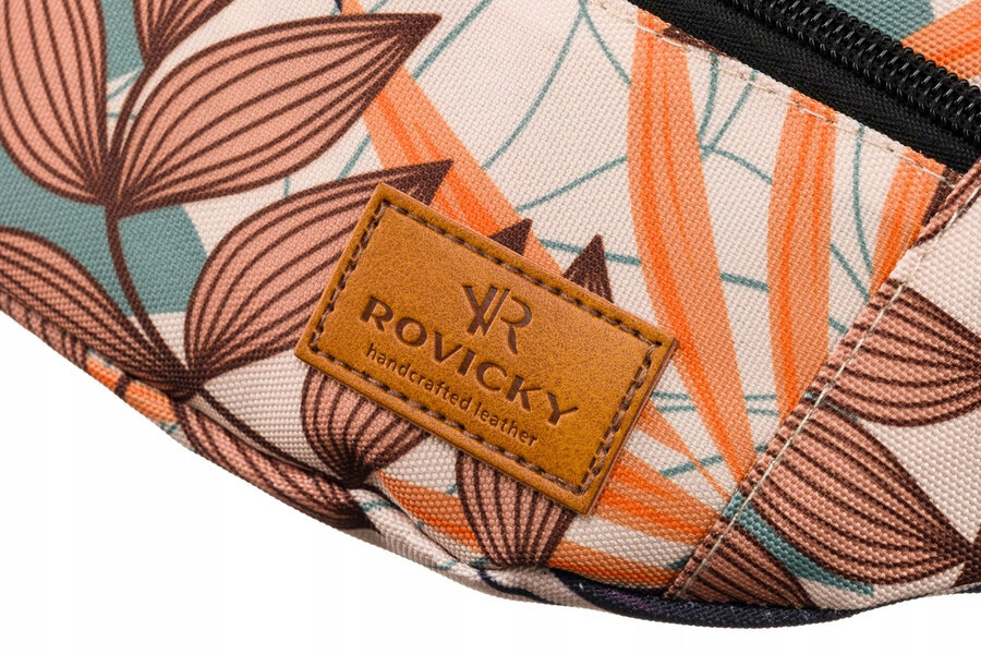 Сумка поясна жіноча Rovicky R-WB27-6756-05 бірюзово-помаранчевий Сумка поясна жіноча Rovicky R-WB27-6756-05 бірюзово-помаранчевий