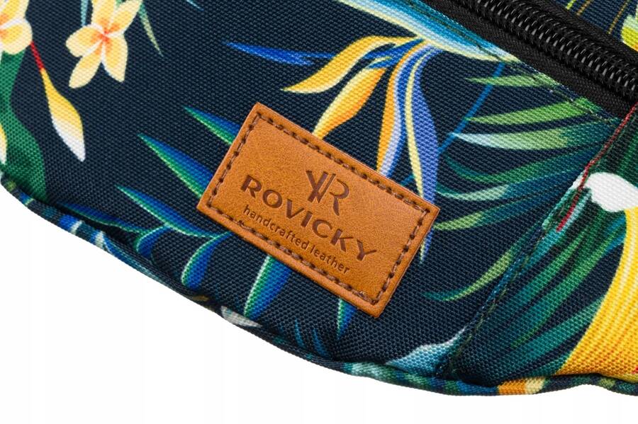 Сумка поясна жіноча Rovicky R-WB27-6794-09 чорно-зелений Сумка поясна жіноча Rovicky R-WB27-6794-09 чорно-зелений