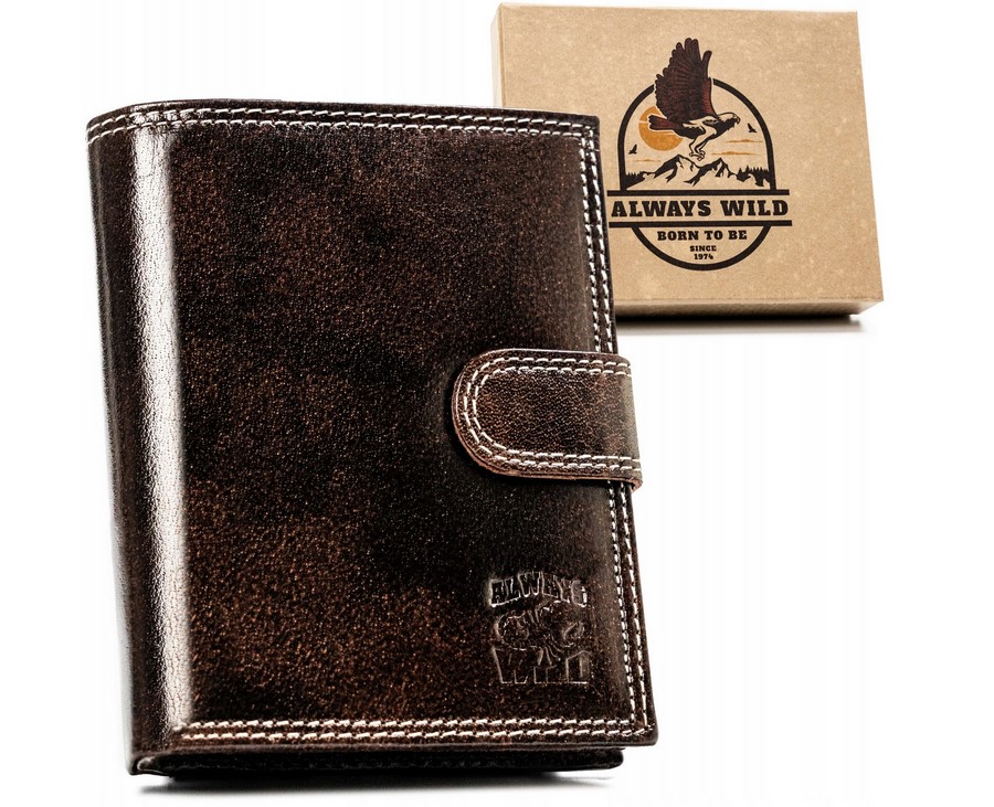 Портмоне чоловіче Always Wild N4L-KBR-BROWN