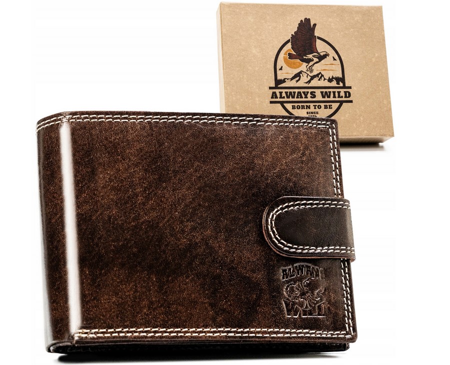 Портмоне чоловіче Always Wild N992L-KBR-BROWN