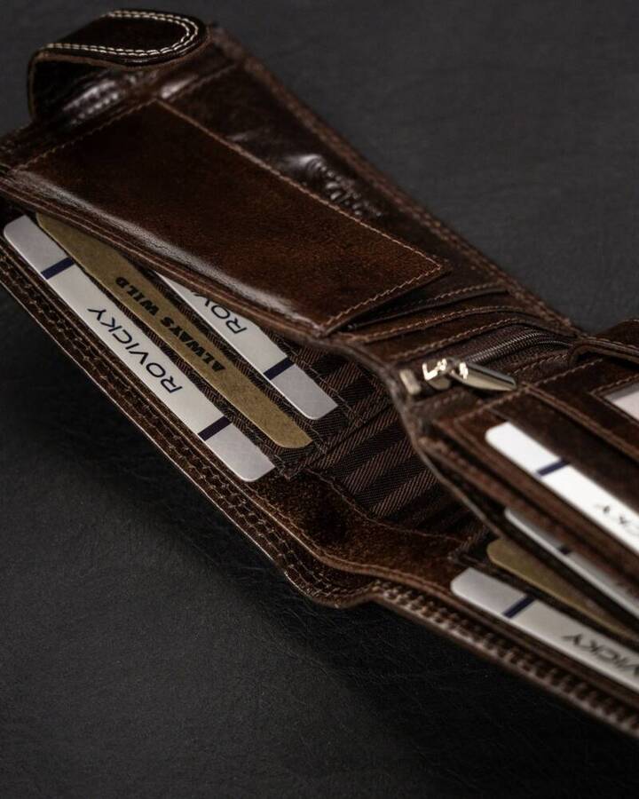 Портмоне чоловіче Always Wild N992L-KBR-BROWN Портмоне чоловіче Always Wild N992L-KBR-BROWN