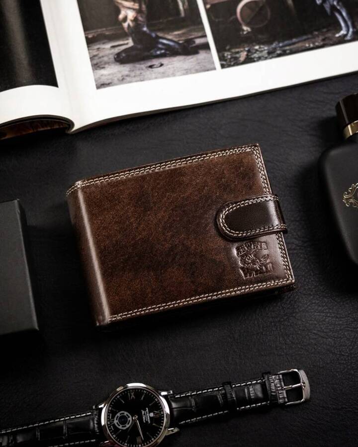 Портмоне чоловіче Always Wild N992L-KBR-BROWN Портмоне чоловіче Always Wild N992L-KBR-BROWN
