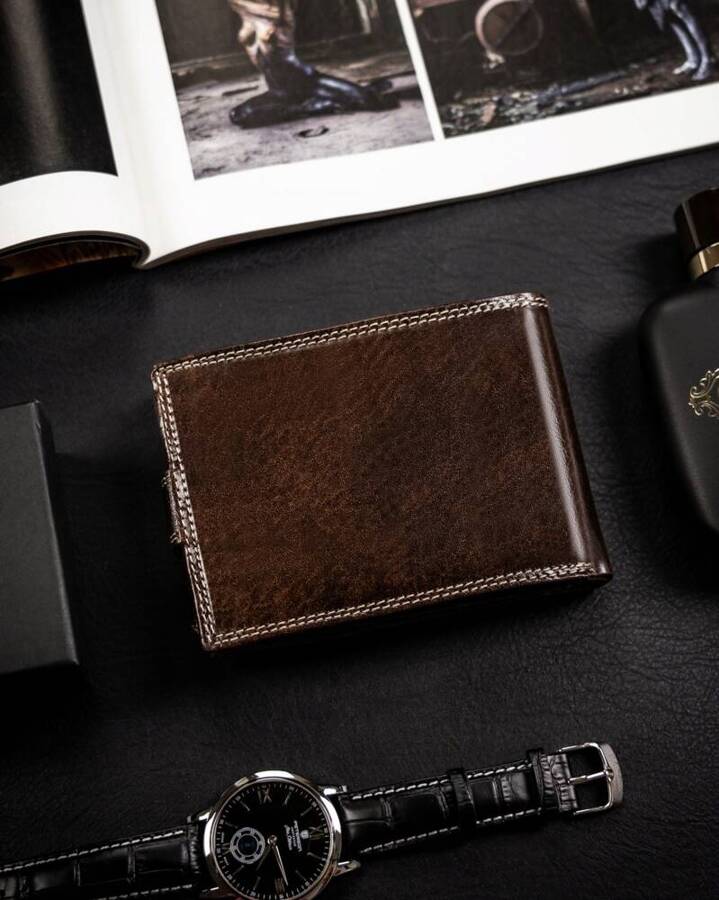 Портмоне чоловіче Always Wild N992L-KBR-BROWN Портмоне чоловіче Always Wild N992L-KBR-BROWN