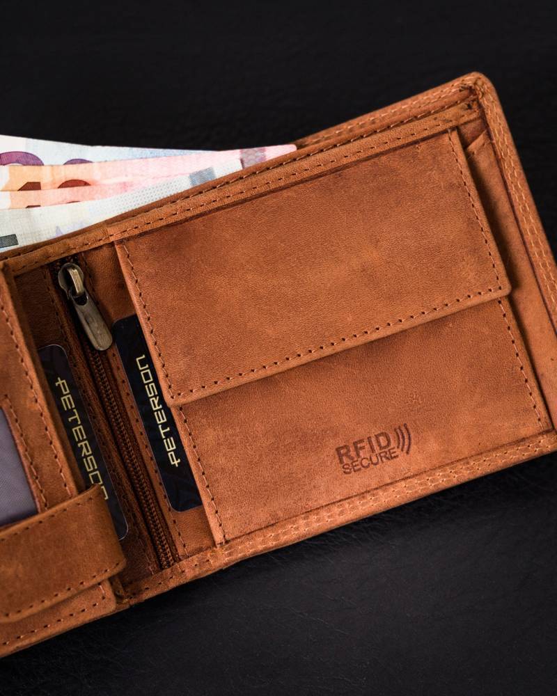 Портмоне чоловіче PETERSON PTN-992C-CHM-02-Cognac Портмоне чоловіче PETERSON PTN-992C-CHM-02-Cognac