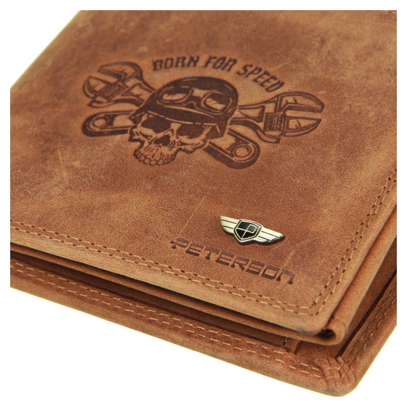Портмоне чоловіче PETERSON PTN-992C-CHM-02-Cognac Портмоне чоловіче PETERSON PTN-992C-CHM-02-Cognac