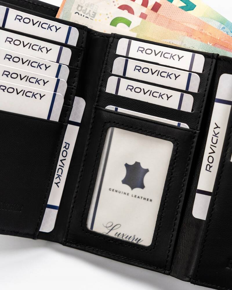 Гаманець жіночий Rovicky RPX-23-ML-Black Гаманець жіночий Rovicky RPX-23-ML-Black