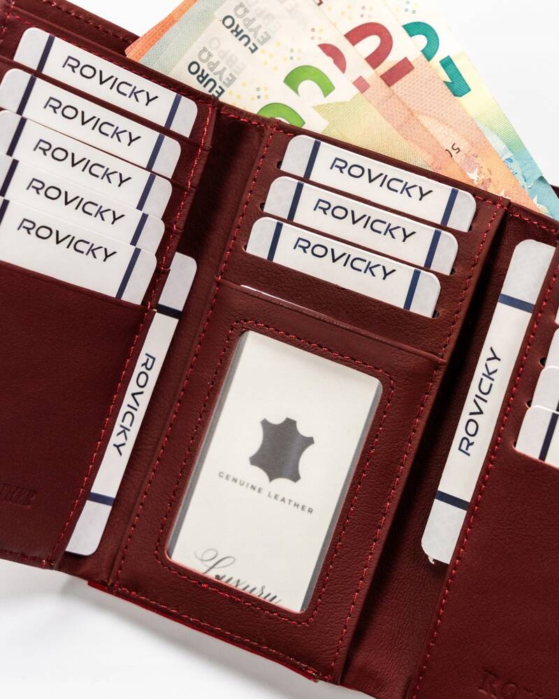 Гаманець жіночий Rovicky RPX-23-ML-Red Гаманець жіночий Rovicky RPX-23-ML-Red