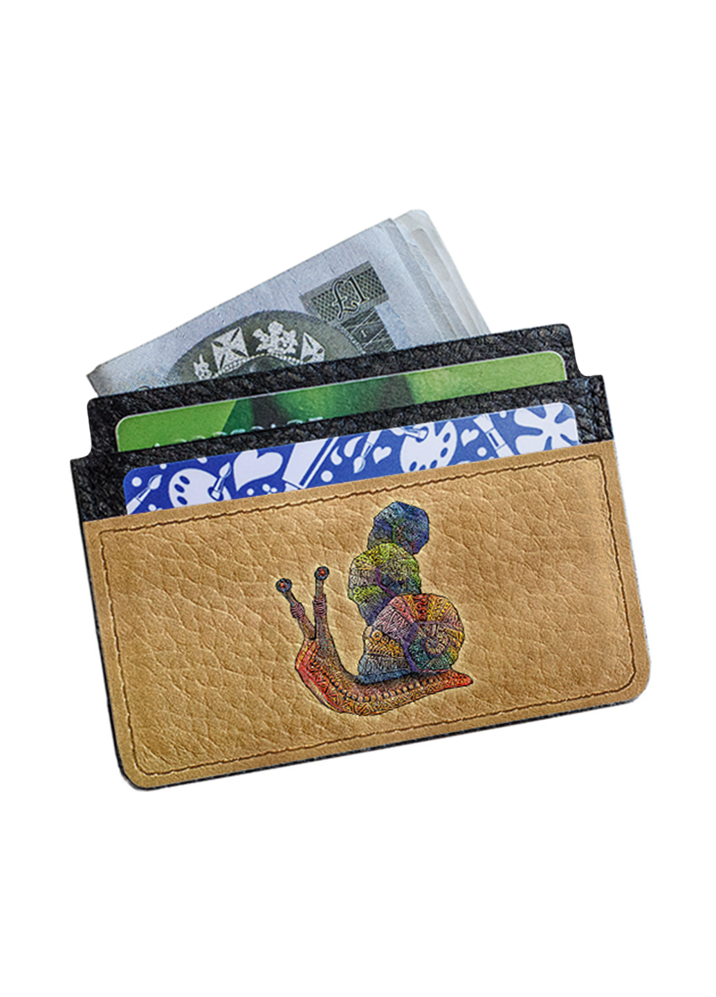 Кожаная картхолдер-визитница DevayS Maker 25-0102-429