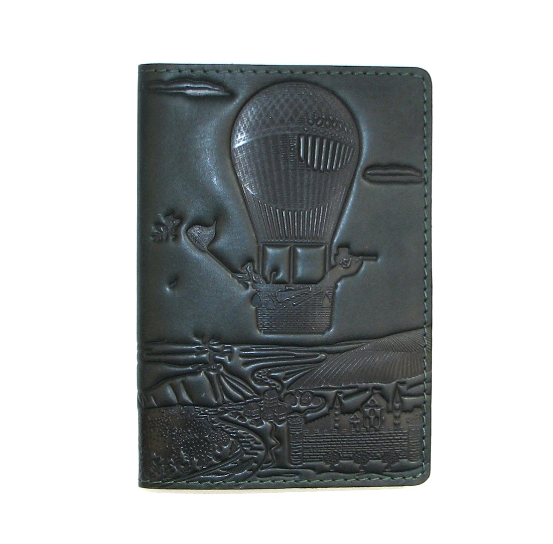 Шкіряна обкладинка на паспорт Turtle B5105Cdark
