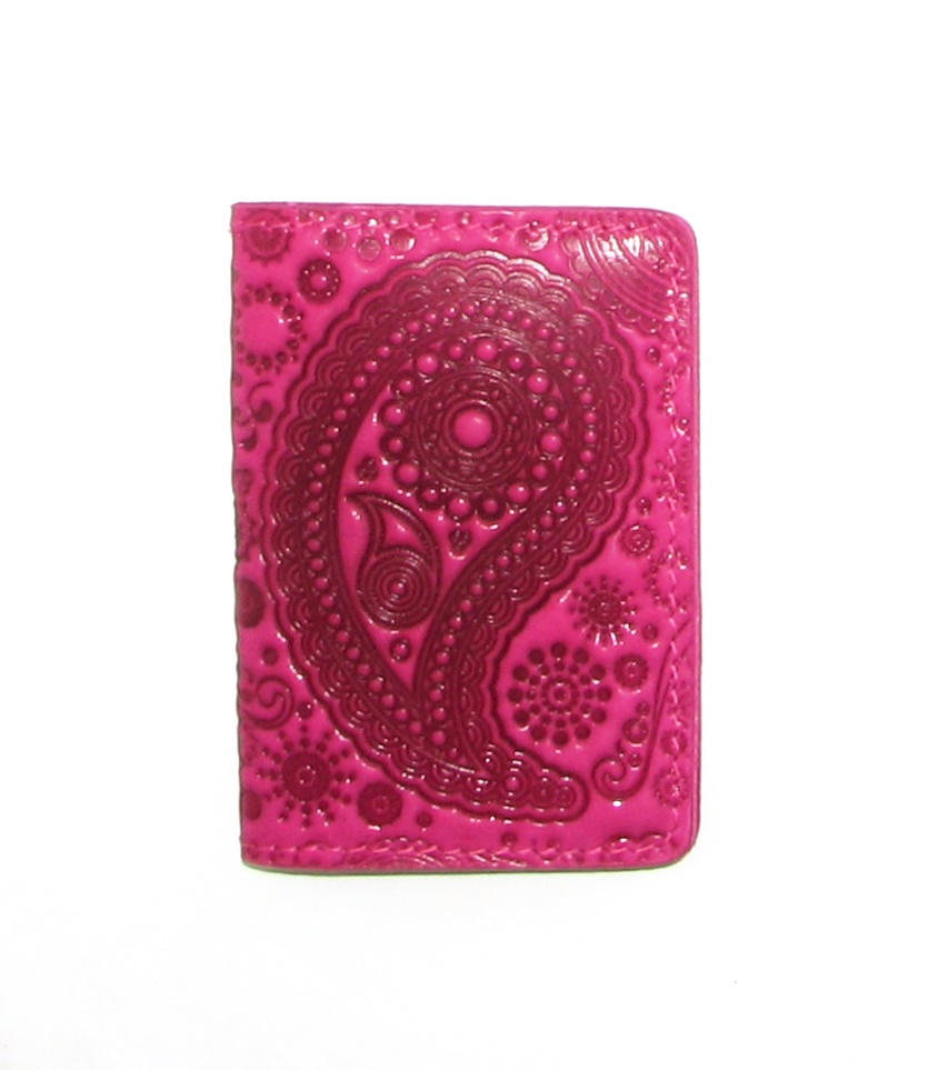 Визитница книжечка (обложка для id паспорта) Turtle G9406Pink